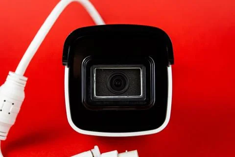 Security Camera for Home Security, videcam, smart home technology Foto stock