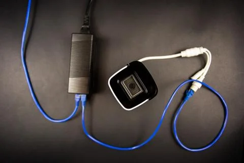 Security Camera for Home Security, videcam, smart home technology Stock Photos