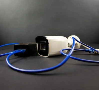 Security Camera for Home Security, videcam, smart home technology Stock Photos