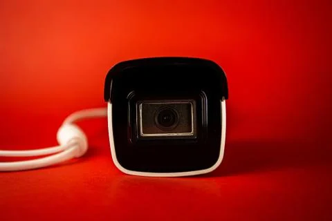Security Camera for Home Security, videcam, smart home technology Stock Photos