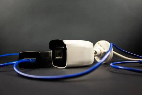 Security Camera for Home Security, videcam, smart home technology Foto stock