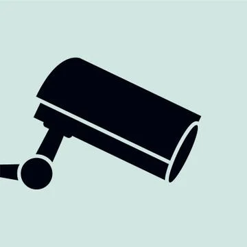Security camera. Stock Illustration