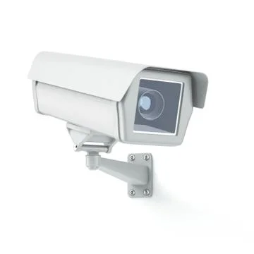 Security camera Stock Illustration