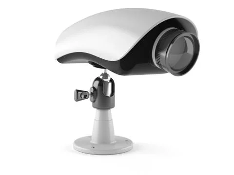 Security camera Stock Illustration