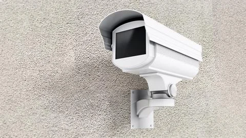 Security camera Stock Illustration