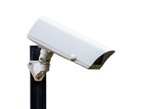 Security camera isolated Stock Photos
