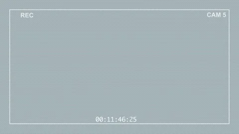 Security Camera Overlay Stock Footage 261095839