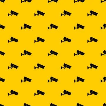 Security camera pattern 스톡 일러스트