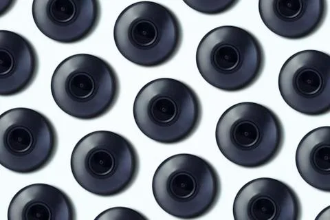 Security camera pattern Stock Photos