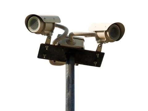 Security camera Stock-Fotos