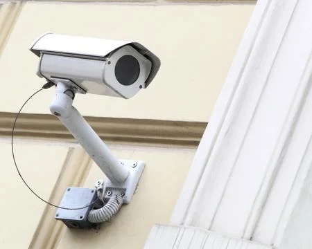 Security camera Stock-Fotos