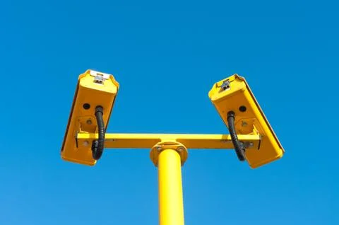 Security camera Stockfoto's