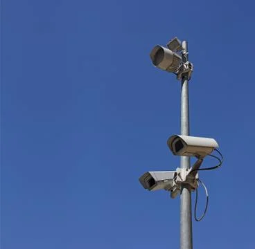 Security camera Foto stock