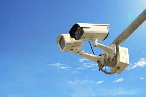 Security camera Stock Photos