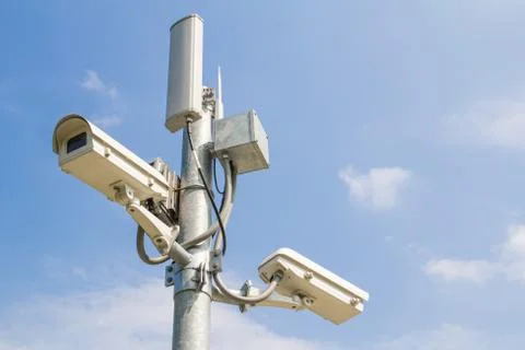 Security camera Stock Photos
