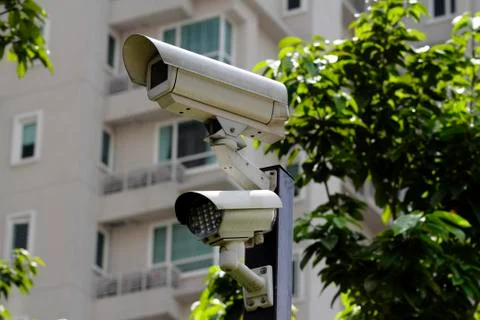 Security camera Stock Photos
