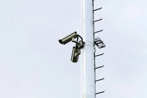 A security camera Foto stock
