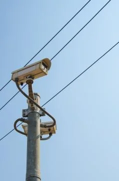 Security camera Foto stock