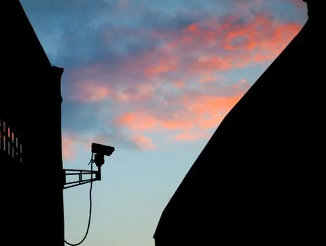 Security camera Stock Photos