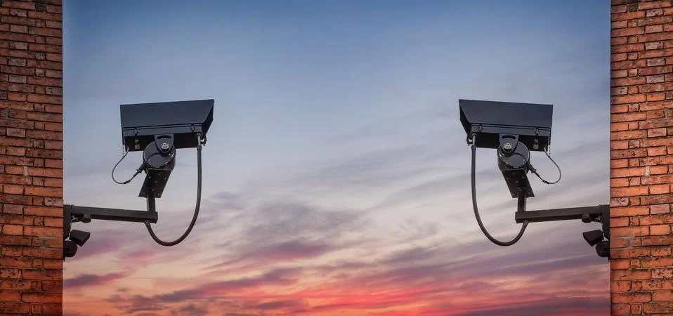 Security camera Stock Photos