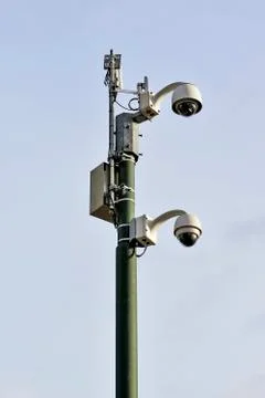 Security camera Stock Photos