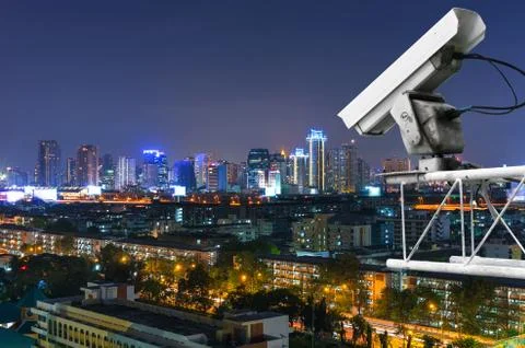 Security camera Foto stock