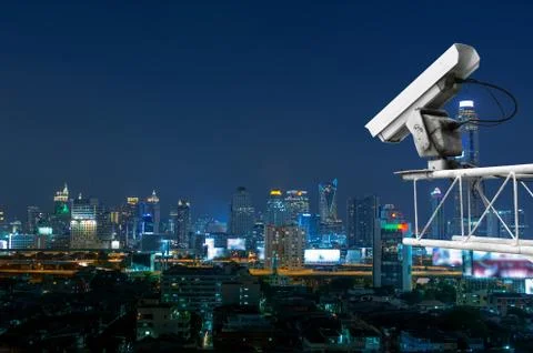 Security camera Stock-Fotos