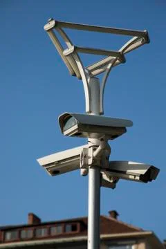 Security camera Stock Photos