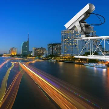 Security camera Stock Photos