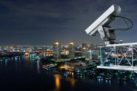 Security camera Stock Photos