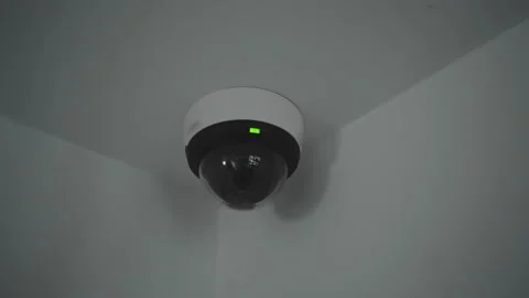 Security Camera in the Room Stock Footage 234351000