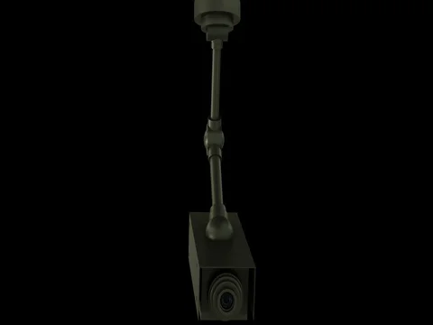 SECURITY CAMERA ROTATING LOOP 4K ALPHA  库存影片 72844545