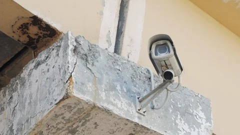 Security camera surveillance Stock Footage 97532817