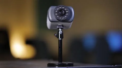 Security Camera used for surveillance Stock Photos