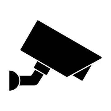 Security camera vector icon for graphic design, logo, web site, social medi.. Stock Illustration