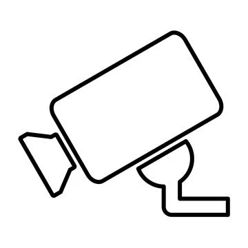 Security camera vector icon for graphic design, logo, web site, social medi.. Stock Illustration