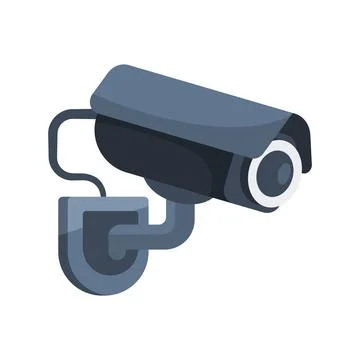 Security camera. Video cctv camera, video surveillance. Vector illustration Stock-Illustration