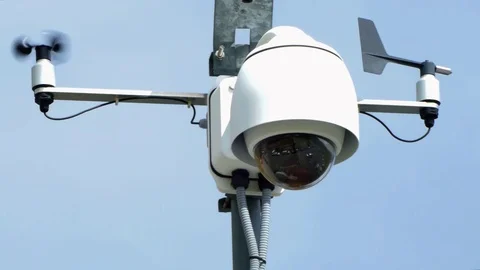 Security Cameras. Stock Footage 81952952