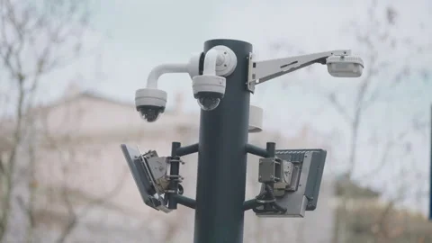 Security Cameras 스톡 동영상 234350371