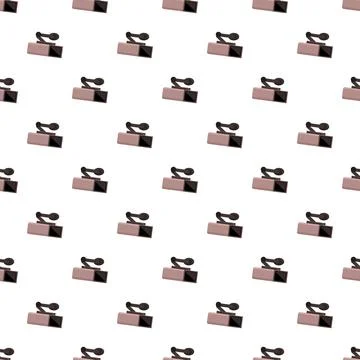 Security cameras forming a seamless surveillance pattern Illustrazione stock