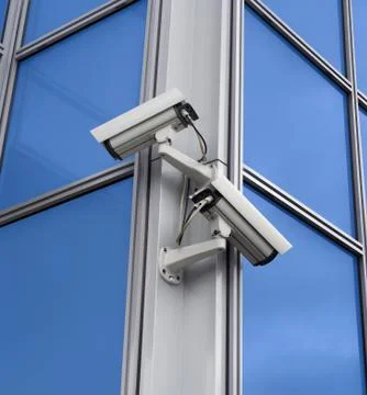 Security cams Stock Photos