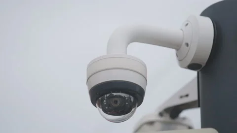 Security CCTV Camera 스톡 동영상 234350907