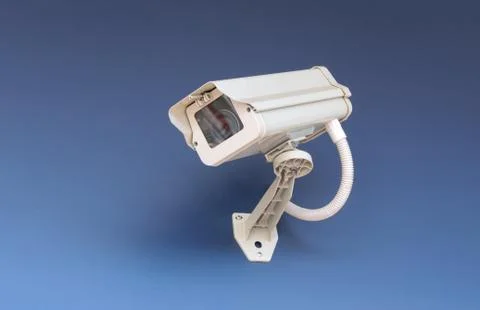 Security CCTV camera. Stock Photos