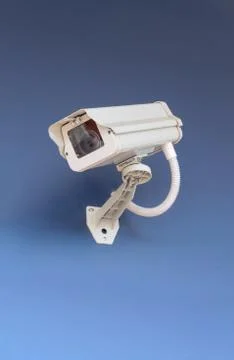 Security CCTV camera. Stock Photos