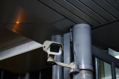 Security CCTV camera Stock Photos