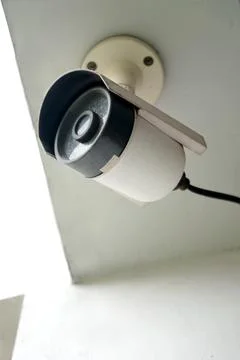 Security CCTV camera Stock Photos