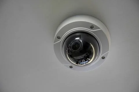 Security CCTV camera Stock Photos