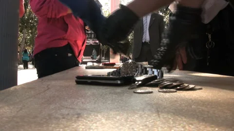 Security check point Video stock 1076402