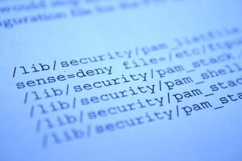 Security code Stock Photos