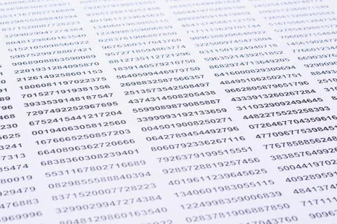 Security codes Stock Photos